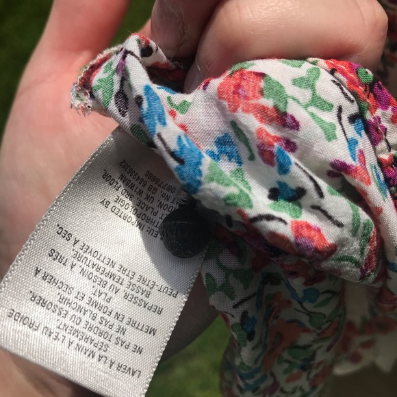 Anthropologie Maeve Flowy 3/4 Sleeve Top EUC  Size 8 - Picture 4 of 8